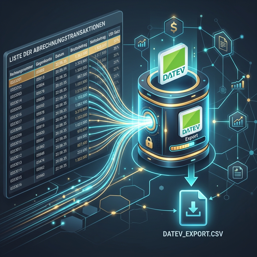 DATEV CSV Export Interface